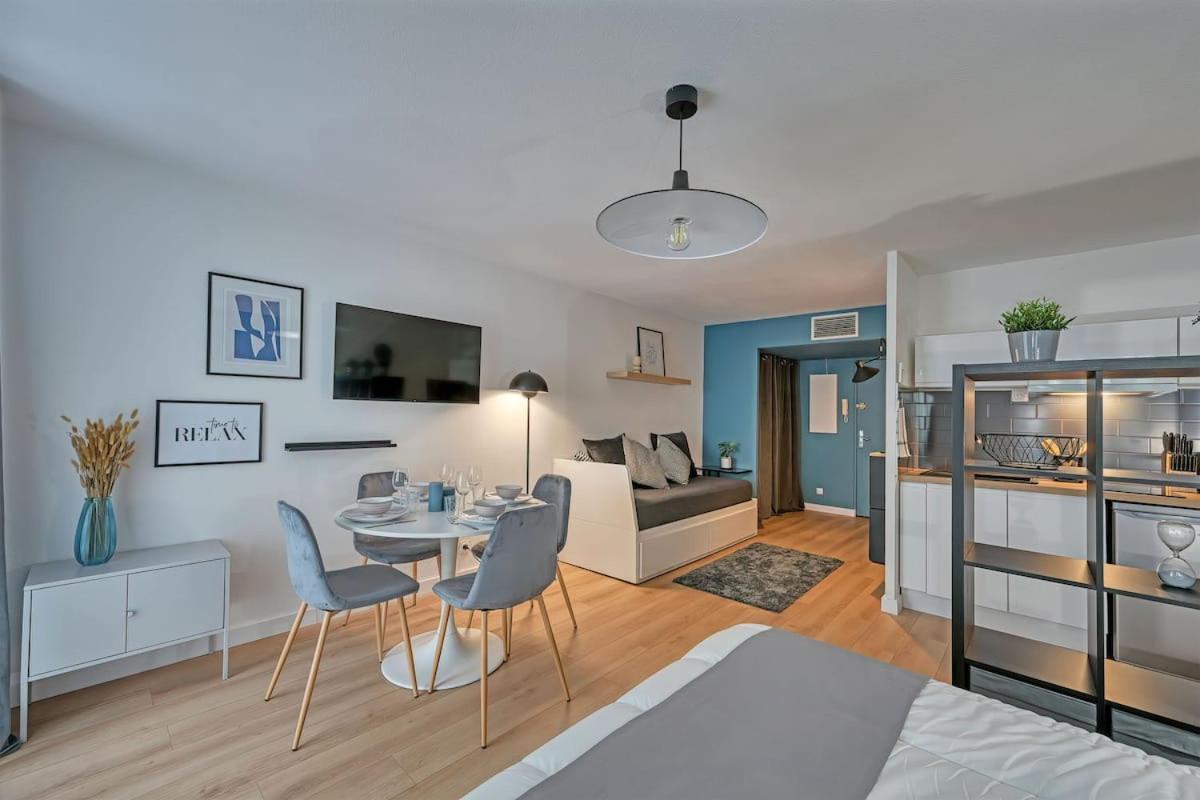063 - Studio Didion, Centre Gare St Roch, Clim, Balcon,4Pers Монпелье Экстерьер фото